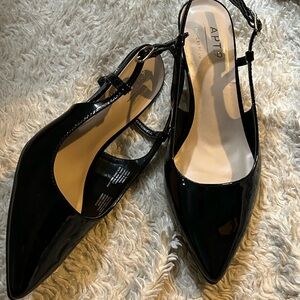 Apt. 9 Patent Leather Slingbacks